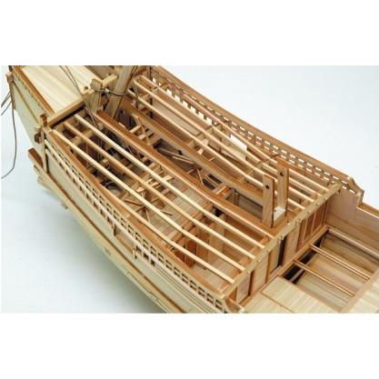 帆船模型キット 菱垣廻船　1/72_1