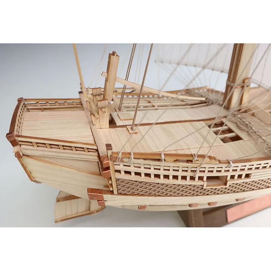 帆船模型キット 菱垣廻船　1/72_18