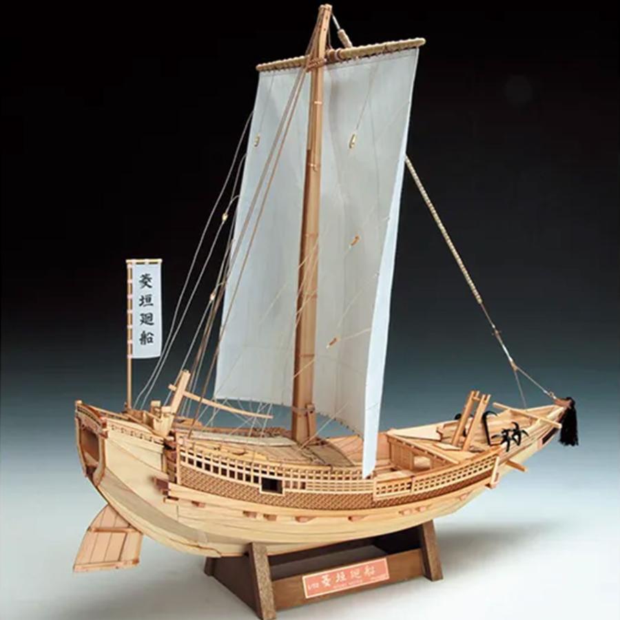 帆船模型キット 菱垣廻船　1/72_4