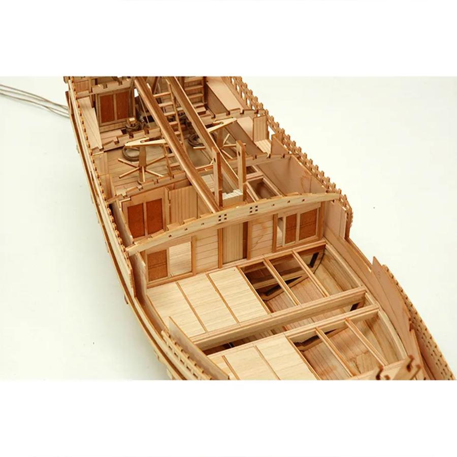 帆船模型キット 菱垣廻船　1/72_6