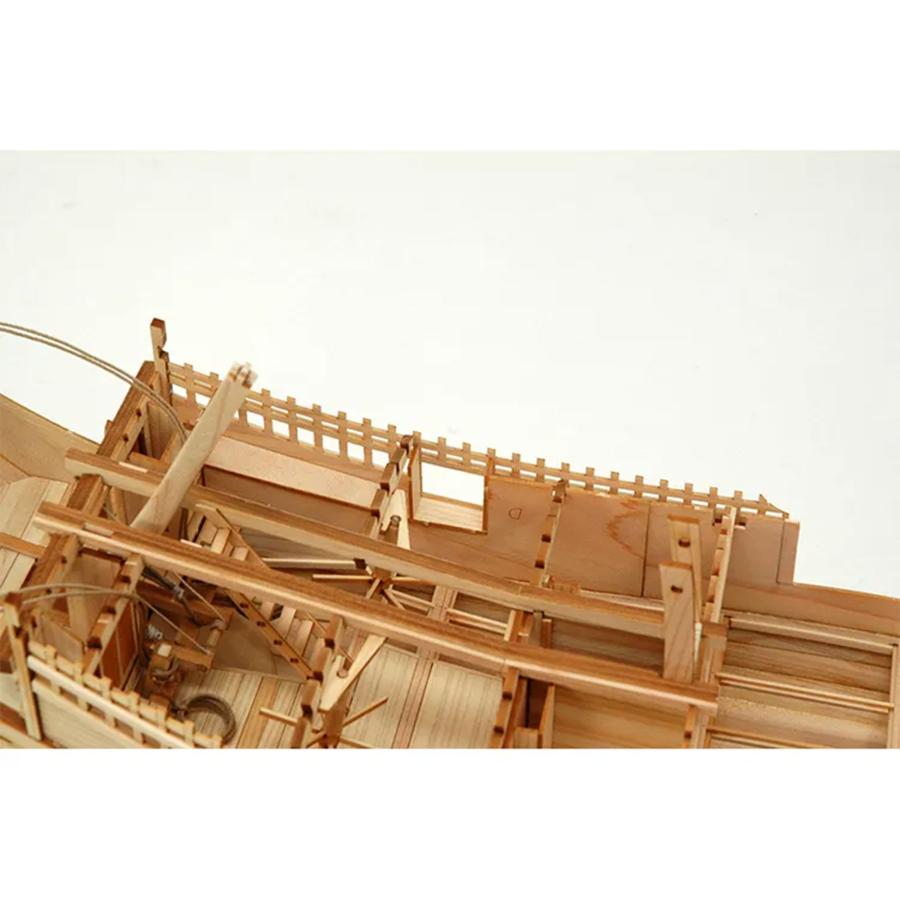 帆船模型キット 菱垣廻船　1/72_7