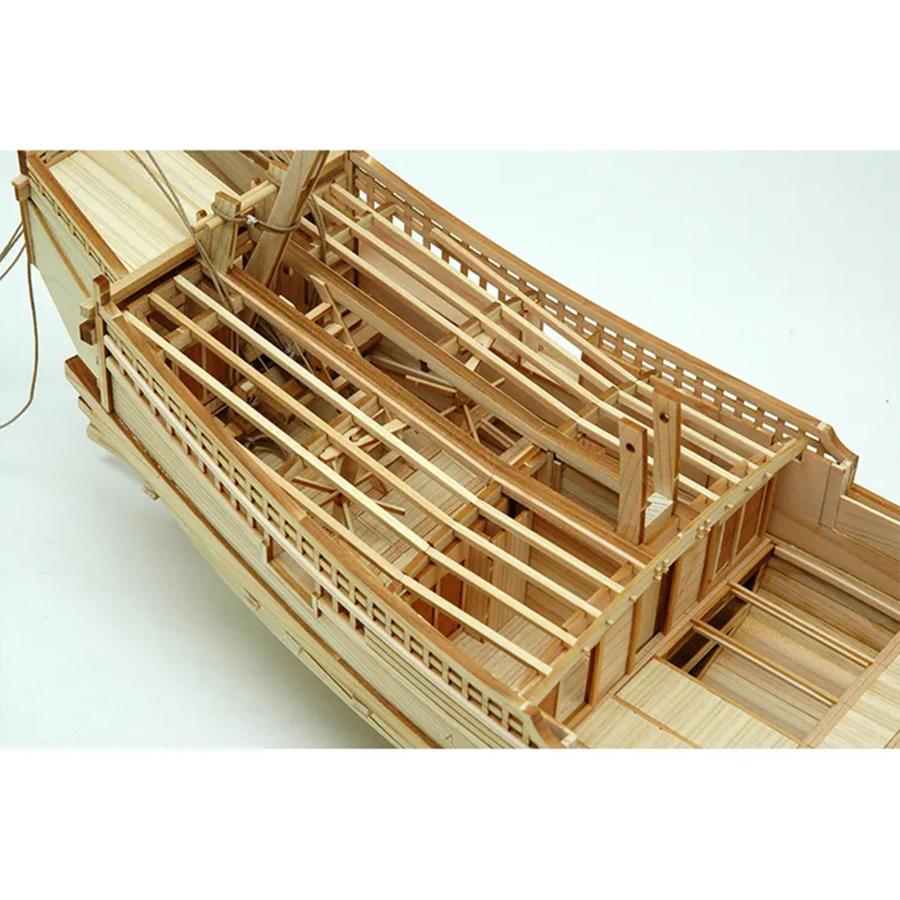帆船模型キット 菱垣廻船　1/72_8