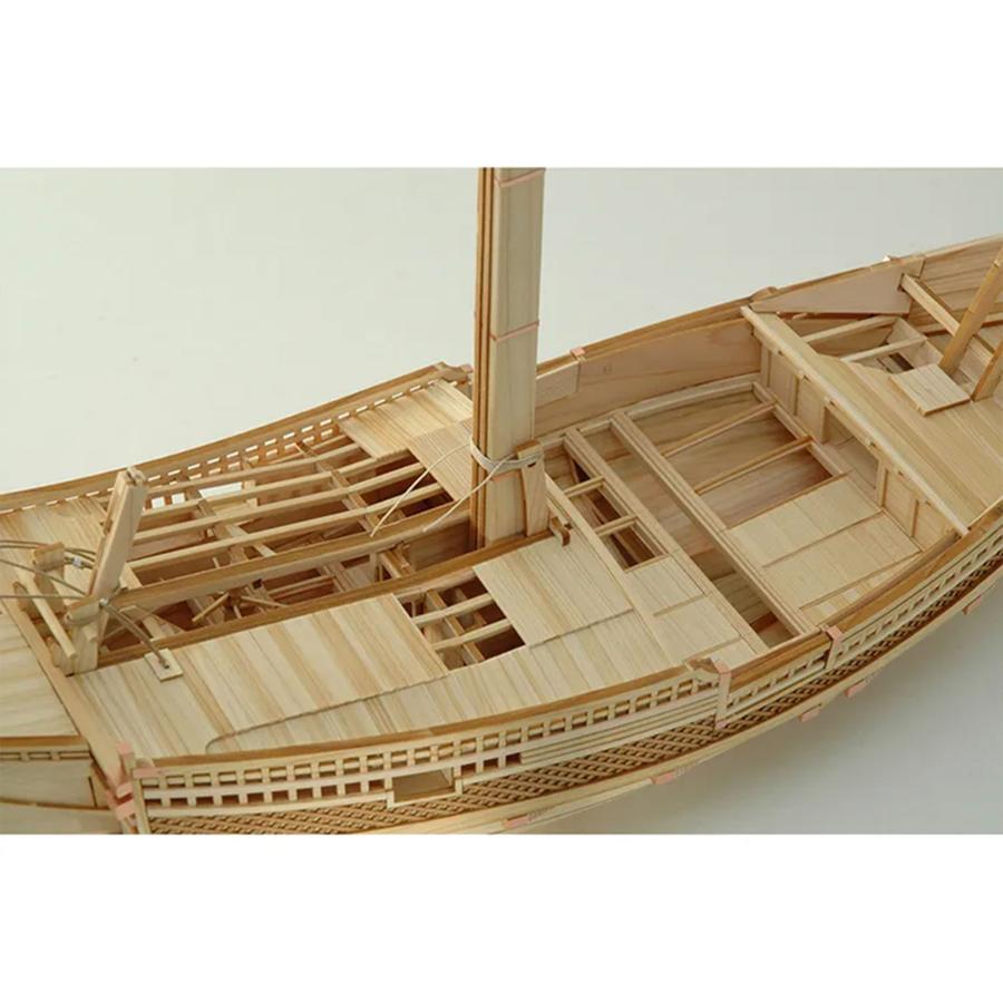帆船模型キット 菱垣廻船　1/72_9