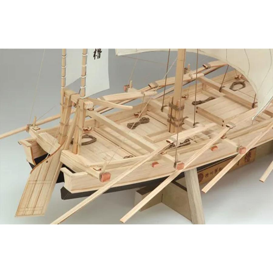 帆船模型キット 八丁櫓 1/24 : 木製模型キットのマイクロクラフト