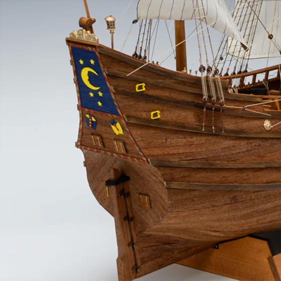 帆船模型キット ハーフムーン　1/40_14