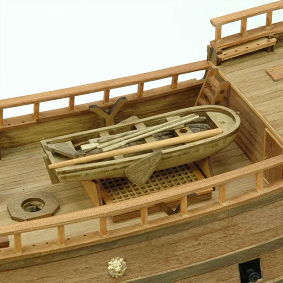 帆船模型キット ハーフムーン　1/40_15