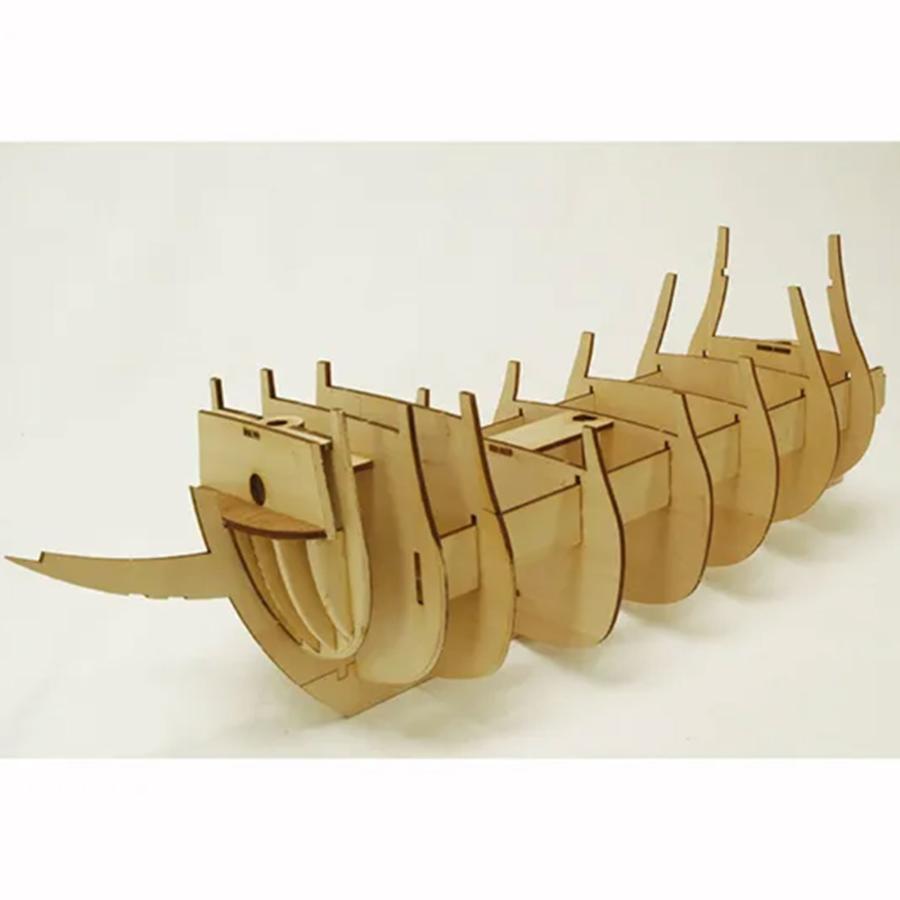 帆船模型キット ハーフムーン　1/40_20
