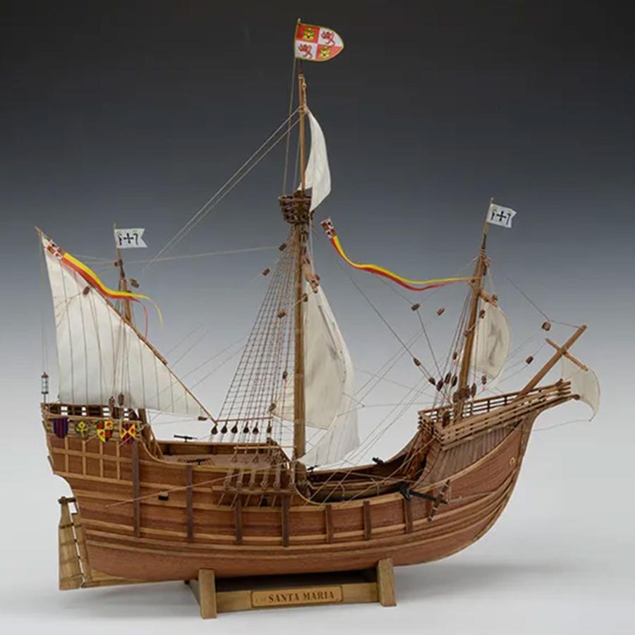 帆船模型キット サンタマリア 1/50 : 木製模型キットのマイクロ