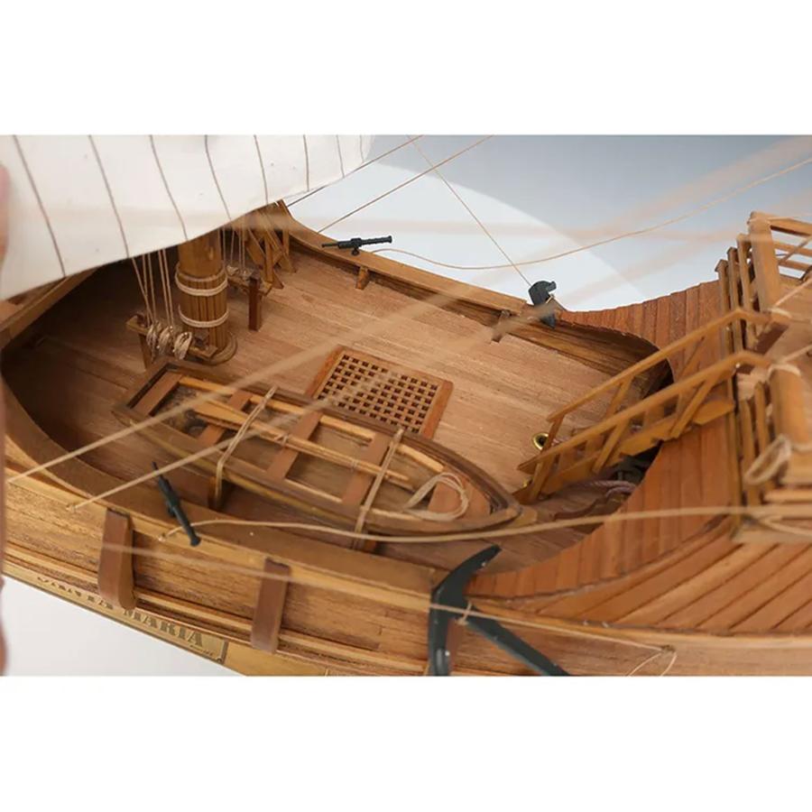帆船模型キット サンタマリア 1/50 : 木製模型キットのマイクロ