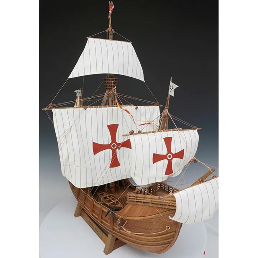 帆船模型キット サンタマリア 1/50 : 木製模型キットのマイクロ