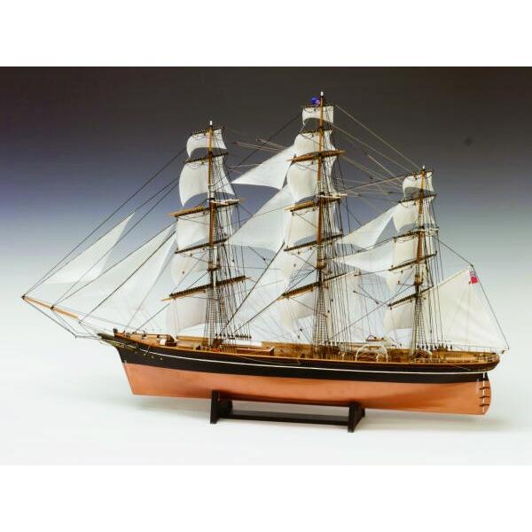 木製帆船模型 1⁄80カティサーク 帆付 送料無料】 木製帆船模型 1⁄