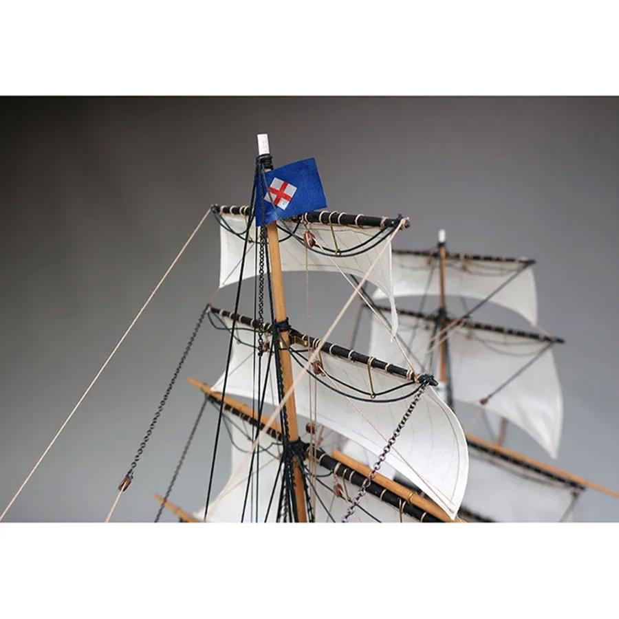 帆船模型キット カティサーク（帆付き）1/100 : 木製模型キットの