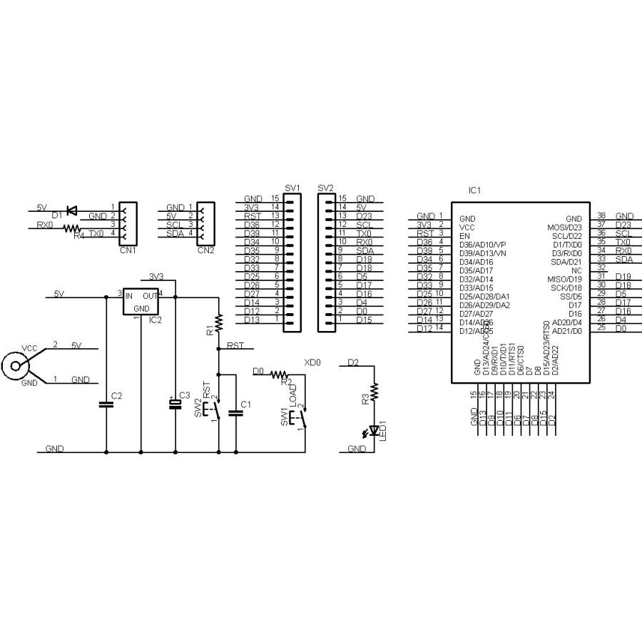 ESP32-KEY-R1 (ESP-WROOM-32 開発ボード) |  | 04