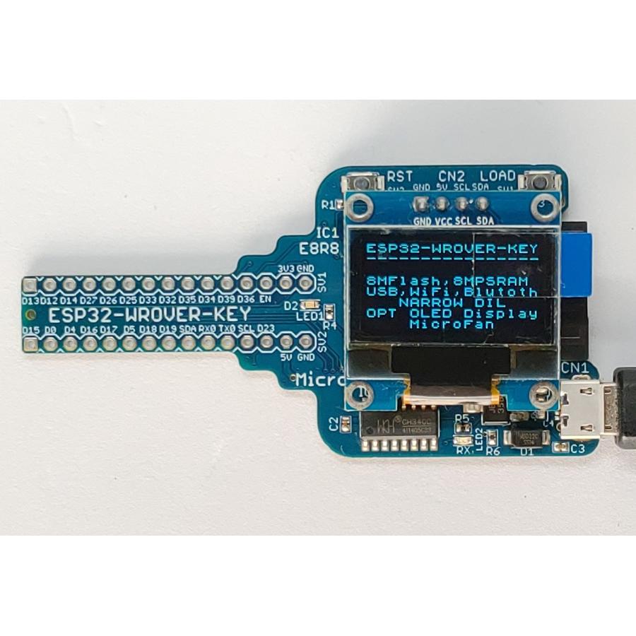 ESP32-WROVER-KEY-R2 (ESP32-WROVER-E, 8M Flash, 8M PSRAM 開発ボード) |  | 03