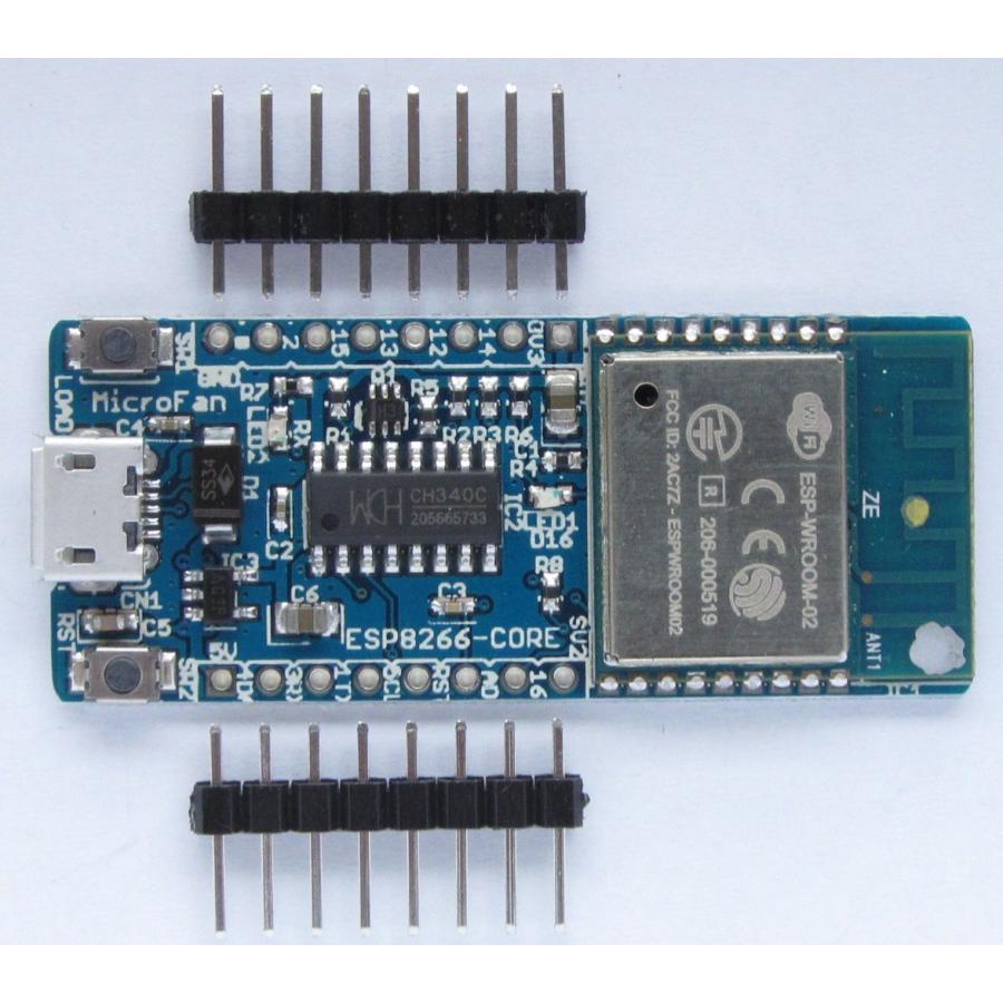 ESP8266-CORE-R1 (ESP-WROOM-02 開発ボード)｜microfan