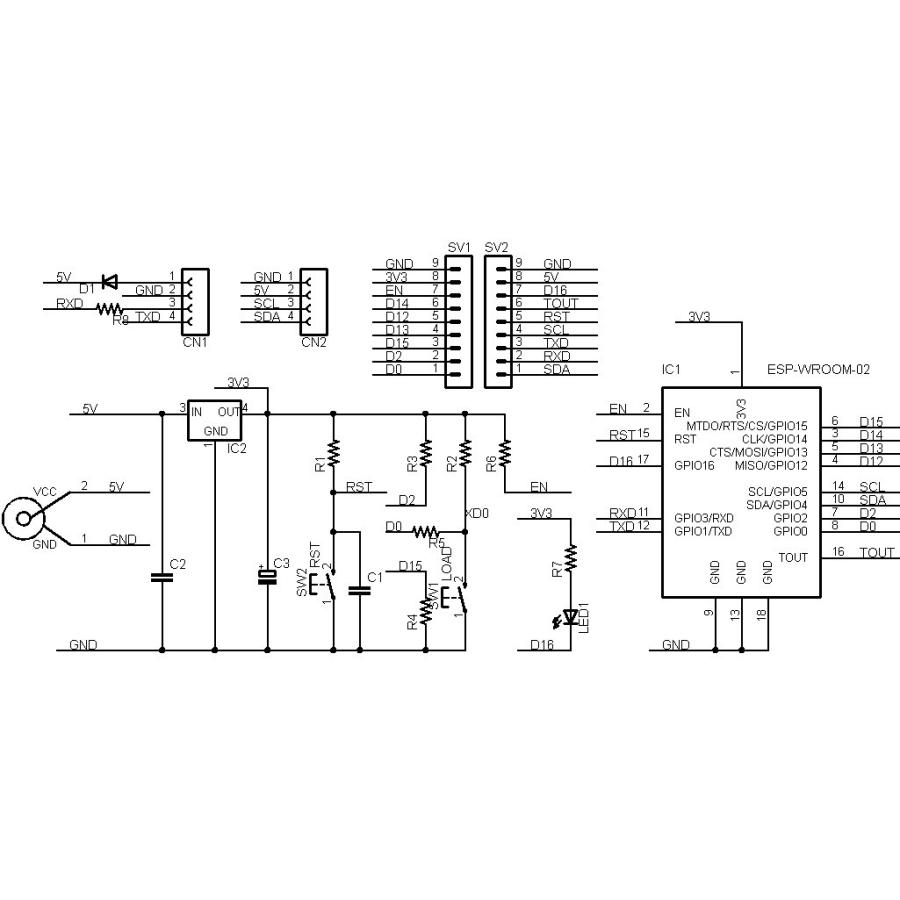 ESP8266-KEY (ESP-WROOM-02 開発ボード)｜microfan｜06