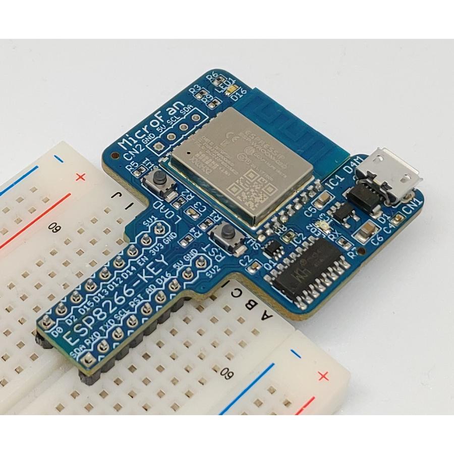 ESP8266-KEY-R2 (ESP-WROOM-02D 開発ボード) |  | 02