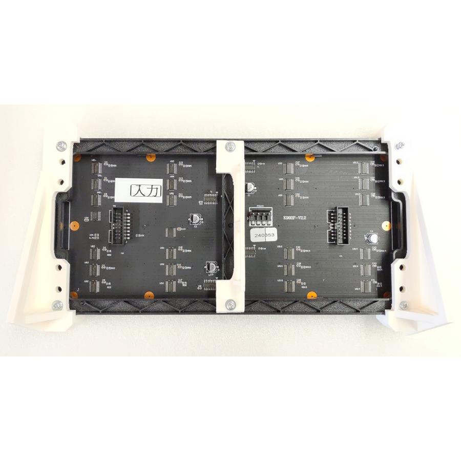 LED クリスタルライトパネル P4 屋内用 RGB LEDマトリックスパネル 64X32ピクセル 256mmx128mm, ABS