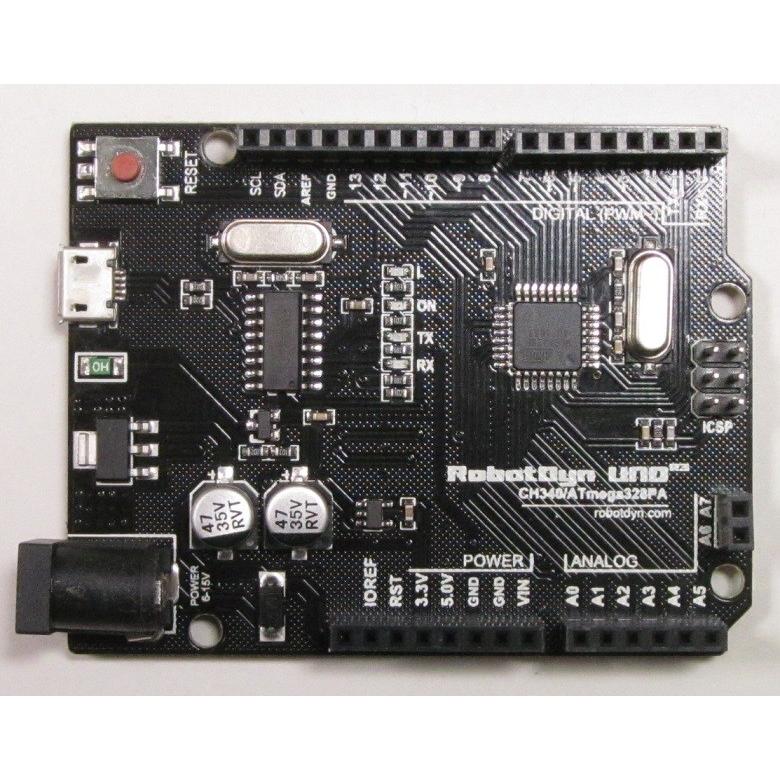UNO R3 Arduino互換機(CH340G使用-microUSB) | 