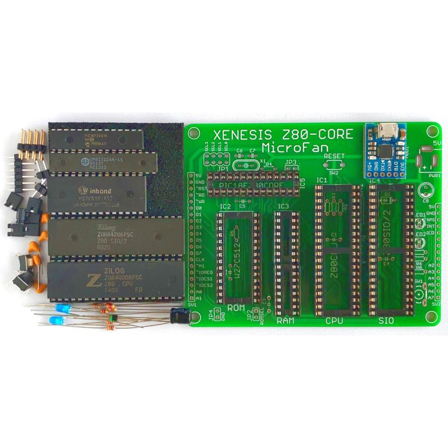 XENESIS-Z80-COREキット(未使用CPU/SIO) |  | 01