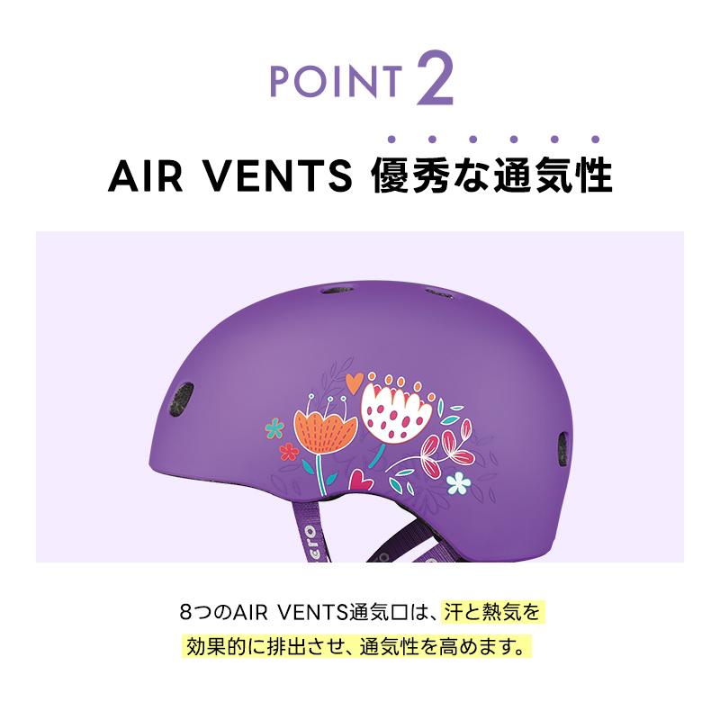 子供用ヘルメット CE認証 LEDライト付 子供 自転車 キックボード