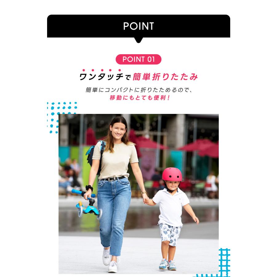 Micro Scooter ミニ マイクロ 折りたたみ デラックス LED 2歳 Micro Scooter ミニ マイクロ 折りたたみ デラックス LED 2歳