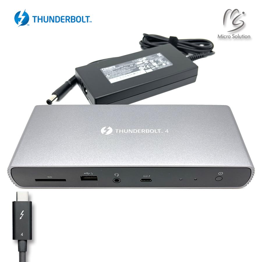 Thunderbolt 4 / USB 4 PD Full Dock 40Gbps TB4D110-MSJ -90W PD Charge「インテル、アップル認証済正規製品」 |  | 06
