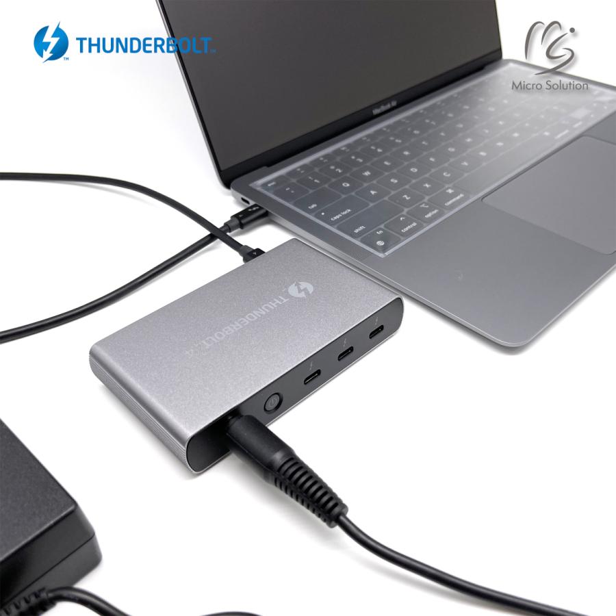 Thunderbolt 4 / USB 4 PD mini Dock / Hub 40Gbps TB4H1010-MSJ -85W PD Charge「インテル、アップル認証済正規製品」 |  | 06