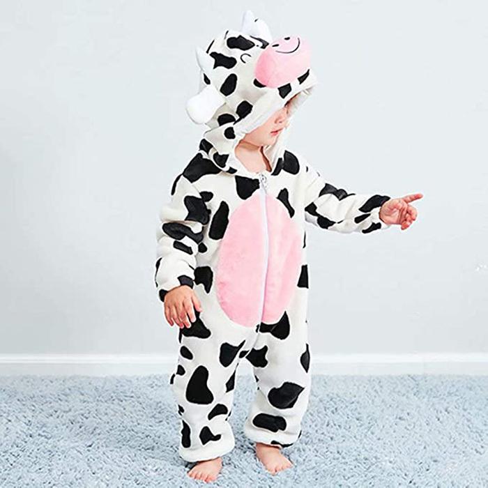 牛 新年プレゼント 着ぐるみ 干支 パジャマ ルームウェア 動物 コスチューム キッズ服 ロンパース ベビー用 子供服 アニマル きつね 虎 帽子付き 年賀状 Qs Kid75 ミックスジュース 通販 Yahoo ショッピング