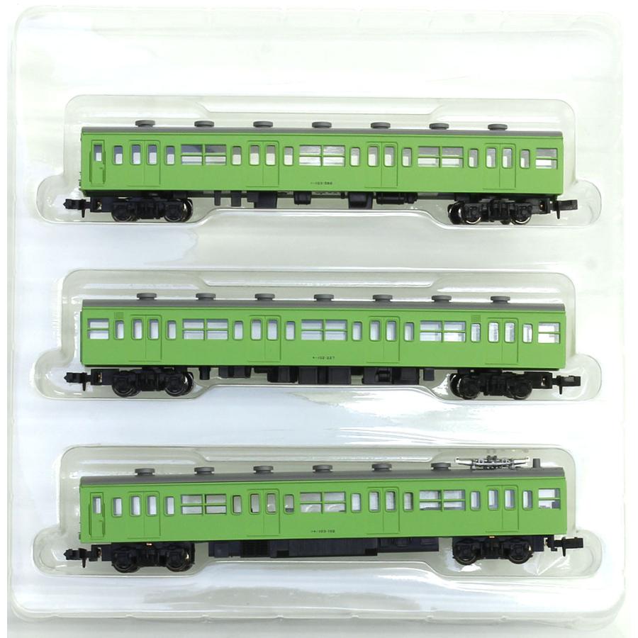 カトー 通勤電車103系 KOKUDEN ウグイス 3両セット 【KATO・10 カトー 通勤電車103系 KOKUDEN ウグイス 3両セット 【KATO・10