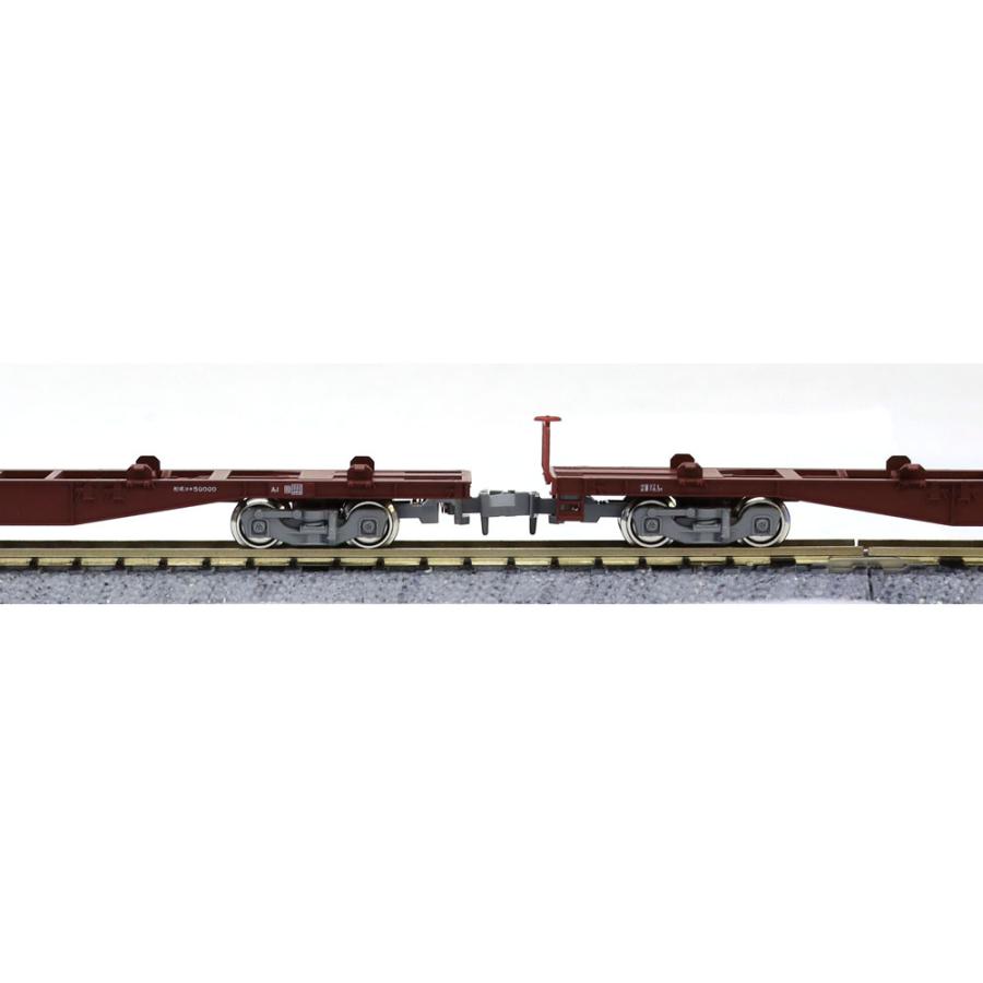 カトー（KATO） コキ50000（グレー台車） コンテナ無積載 11両セット