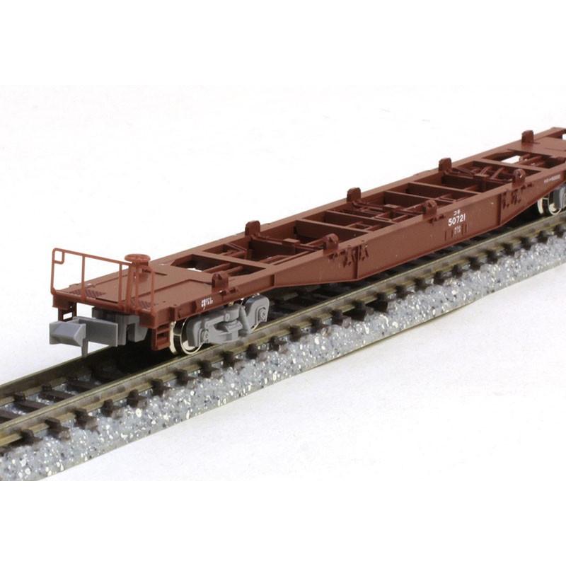 KATO コキ50000 コンテナあり KATO】コキ50000形（グレー台車•コンテナ無積載）2023年10月発売