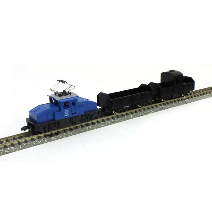 カトー（KATO） チビ凸セット いなかの街の貨物列車(青) 【KATO・10