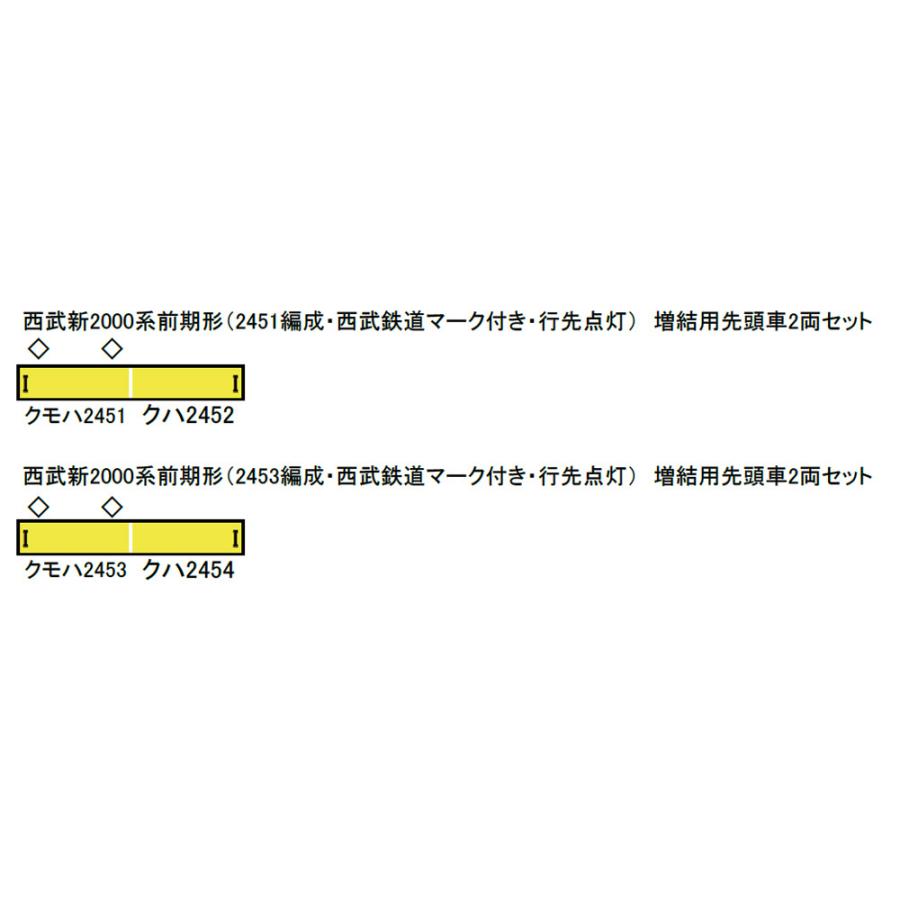 GM 1247C 西武新2000系前期形(2451編成)+おまけ GM 1247C 西武新2000系前期形(2451編成)+おまけ - メルカリ