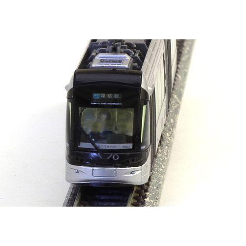 カトー（KATO） 富山市内電車環状線9000形 セントラム（銀） 【KATO