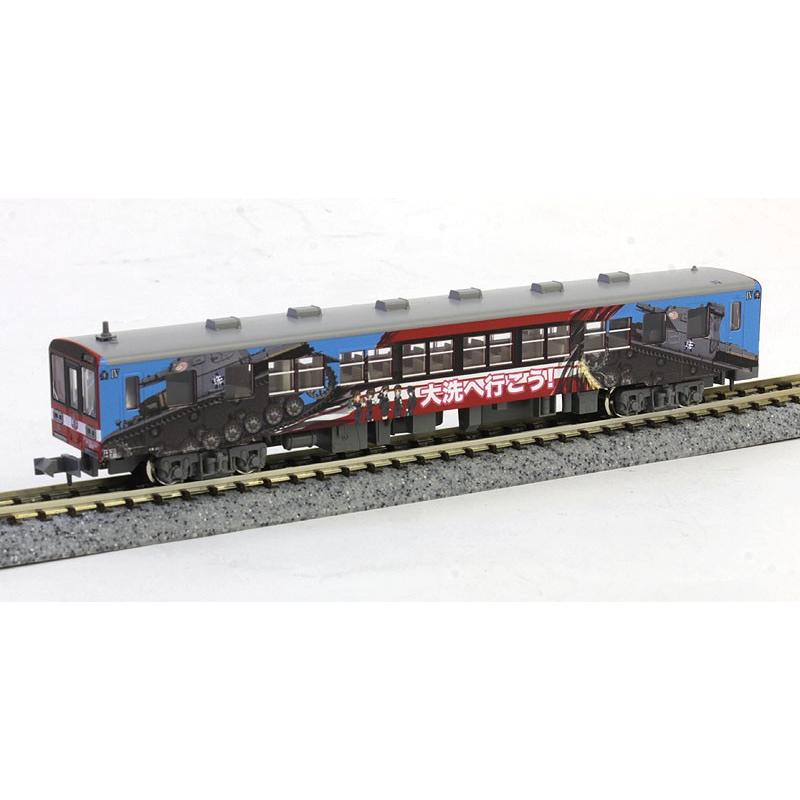 鹿島臨海鉄道6006 ガールズ＆パンツァー仕様ラッピング列車 IV号車