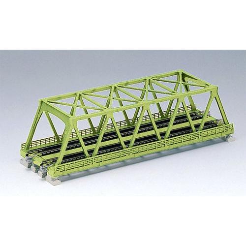 カトー（KATO） 複線トラス鉄橋 ライトグリーン 【KATO・20-439