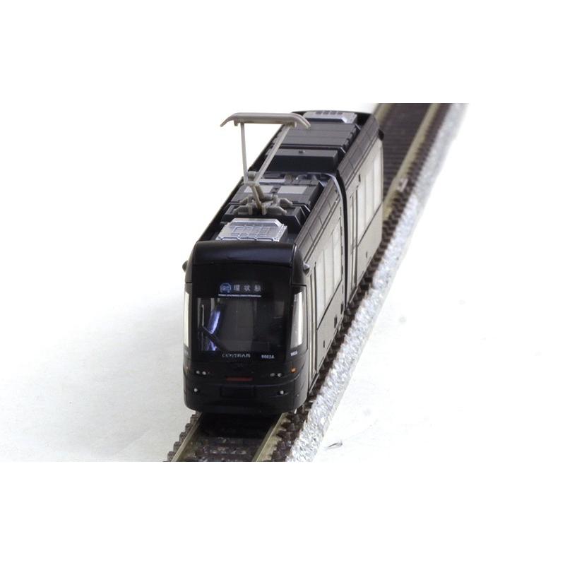 富山市内電車環状線（セントラム） ブラック・デ9003 【トミーテック