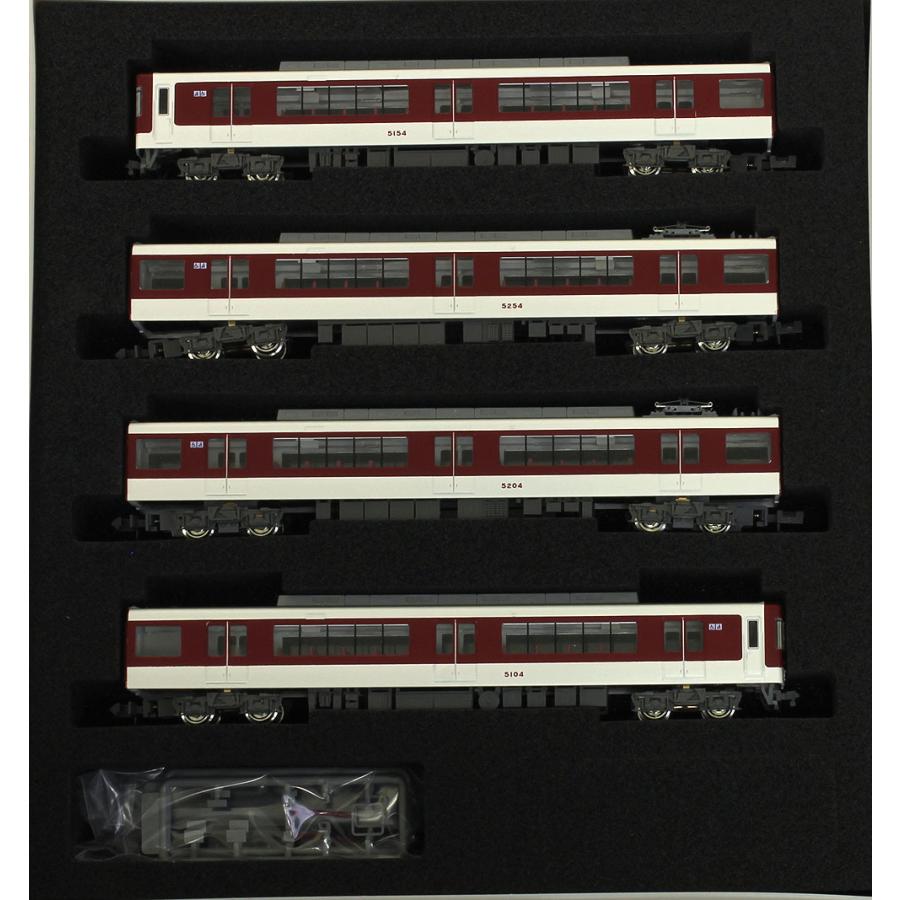 近鉄5200系更新車4両編成セット(動力付き) 【グリーンマックス・30371 