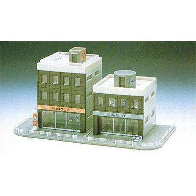 トミックス スクエアビルセット（ブラウン） 【TOMIX・4051】 : ミッド