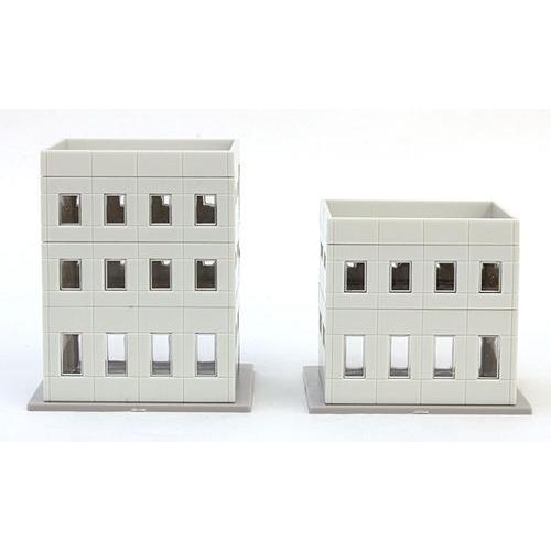 トミックス スクエアビルセット（ブラウン） 【TOMIX・4051】 : ミッド