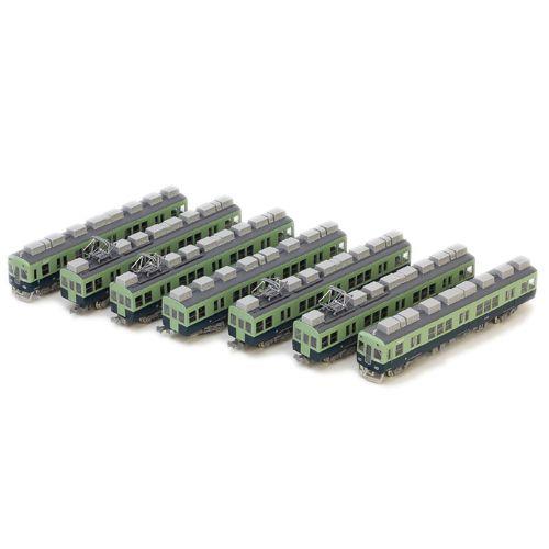 京阪2400系1次車・旧塗装 ひし形パンタ車(新ロゴ)7両セット 京阪2400系1次車・旧塗装 ひし形パンタ車(新ロゴ)7両セット