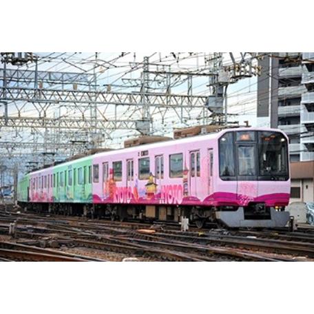 近鉄3220系（KYOTO-NARAラッピング）6両編成セット（動力付き