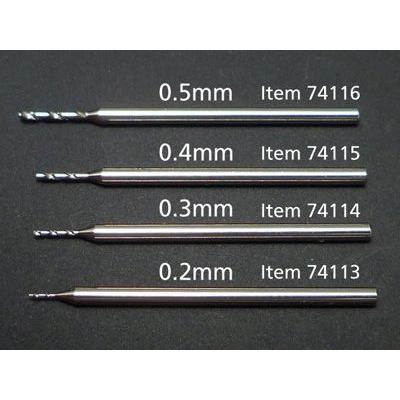 タミヤ（TAMIYA） 精密ドリル刃0.3mm（軸径1.0mm） 【タミヤ・74114