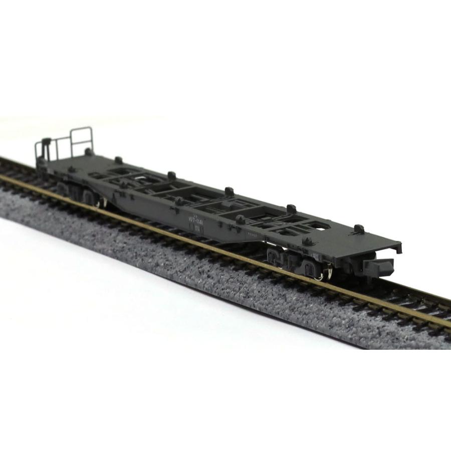 カトー（KATO） コキ107(JRFマークなし テールライト付) コンテナ無