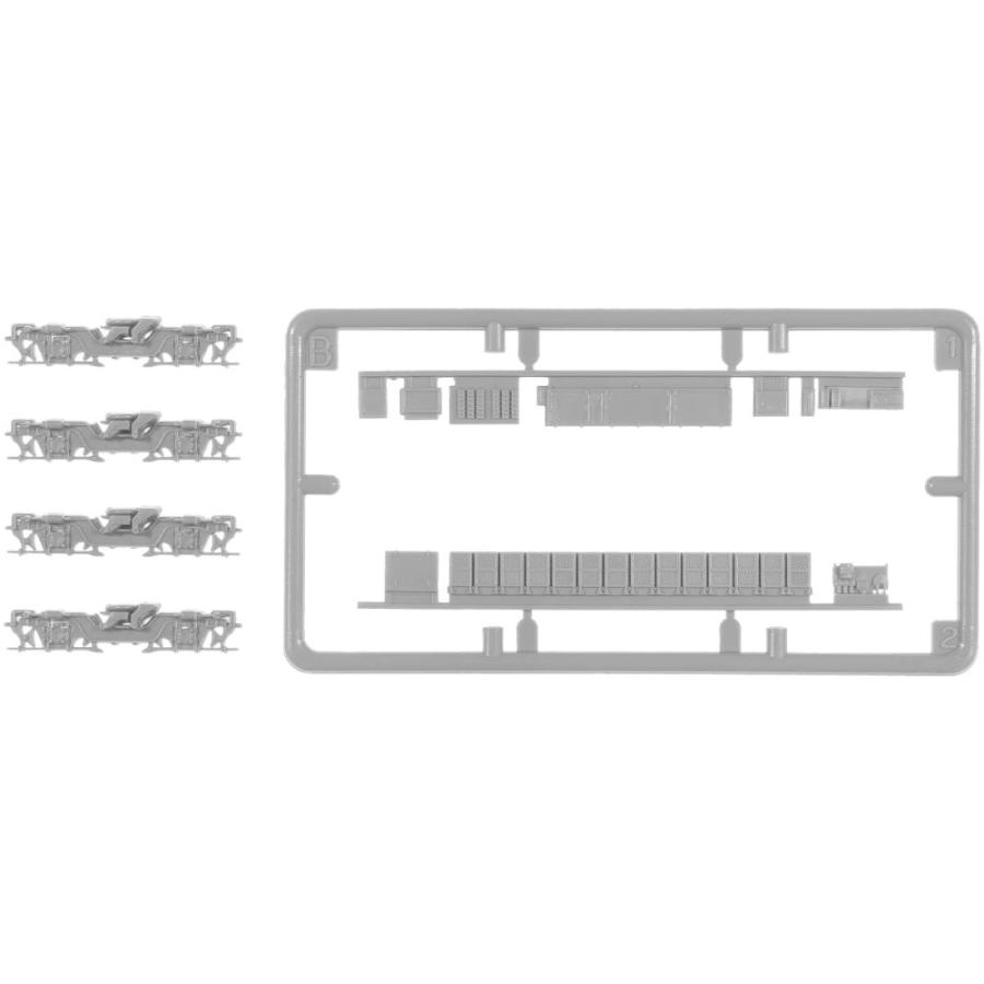 動力台車枠・床下機器セット A-13 （TS809（810）＋BM） 【グリーン