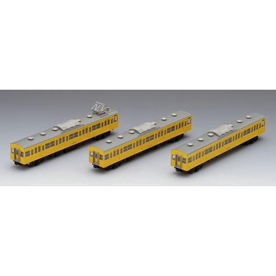 103系通勤電車（初期型冷改車・カナリア） 増結セット（ユニットサッシ） 【TOMIX・92483】 | トミックス
