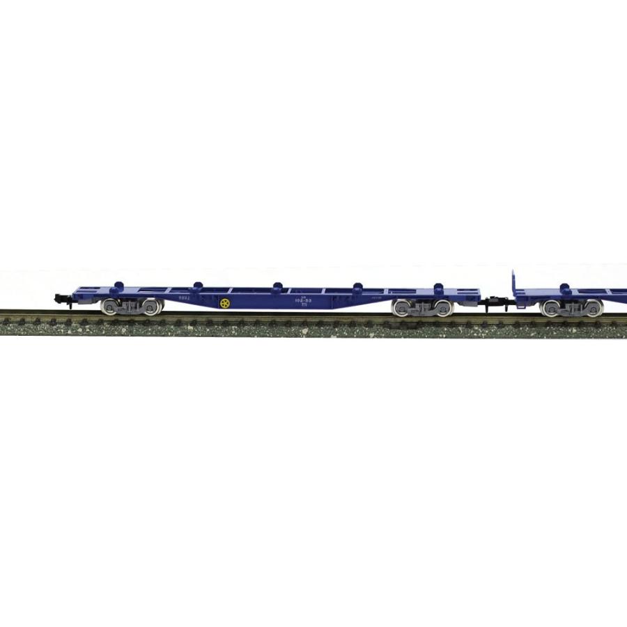 トミックス JR コキ102・103形貨車（新塗装・コンテナなし）セット （4