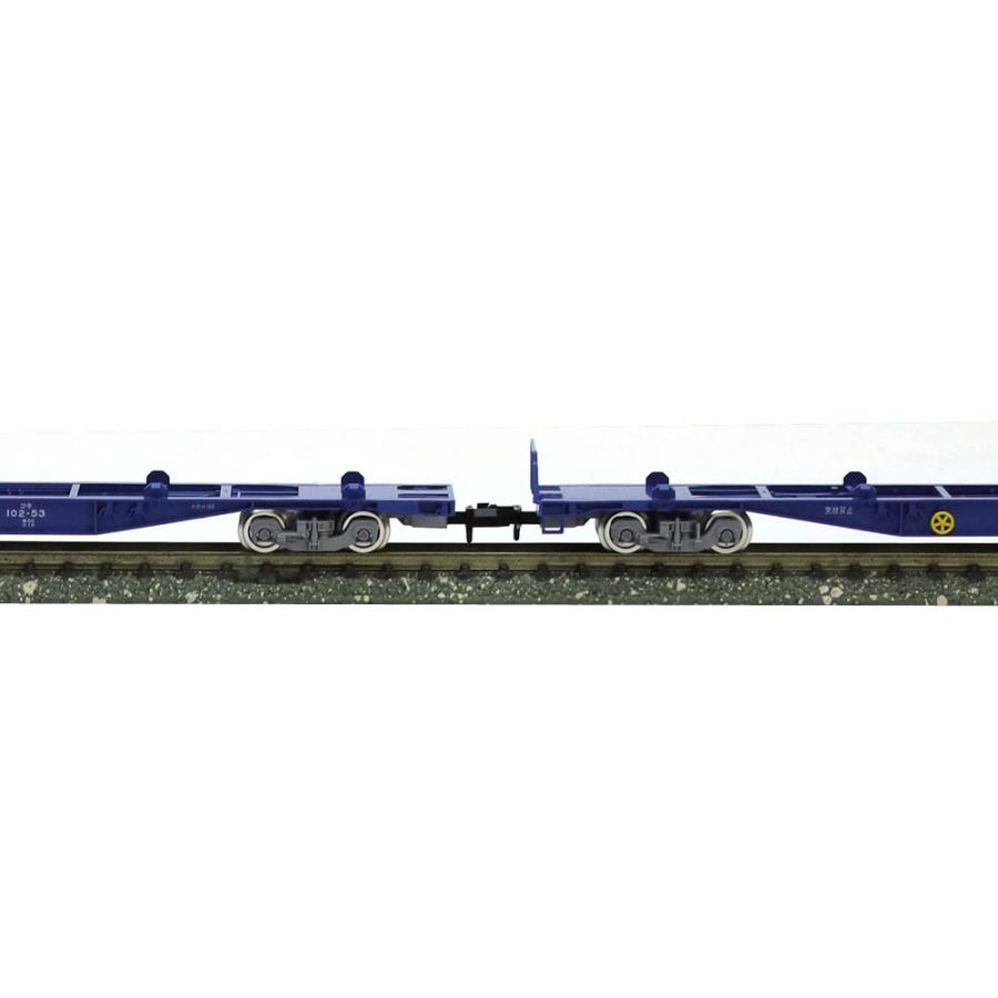 トミックス JR コキ102・103形貨車（新塗装・コンテナなし）セット （4