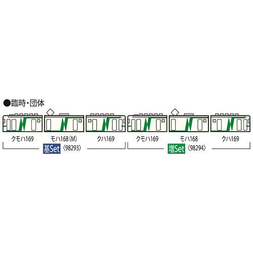 169系電車（松本運転所・改座車）基本セット （3両） 【TOMIX・98293